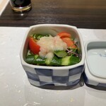 鮨 やまけん - フレッシュサラダ。美味し。