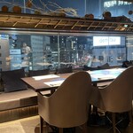 鮨 やまけん - 店内。