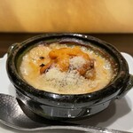 鮨 やまけん - ウニとエビのグラタン。美味し。