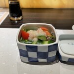 鮨 やまけん - フレッシュサラダ。美味し。