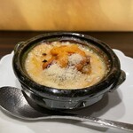 鮨 やまけん - ウニとエビのグラタン。美味し。