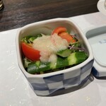 鮨 やまけん - フレッシュサラダ。美味し。