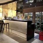 鮨 やまけん - 店内。