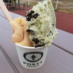 POSTA GELATO - チョコミント＆洋梨ジャスミン