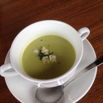 吉山 ビアンコ - ランチコース スープ