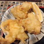 たけうちうどん店 - とりの天ぷら