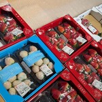 道の駅 しろいし - いちごコーナー