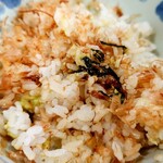 そば処 はないかだ - わさび飯③　※マゼマゼした後