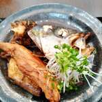 はまさき村 - ブリヒラのアラの煮付け