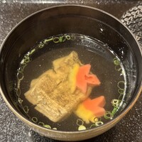 鮨 箕輪 - 【太刀魚のお吸い物】