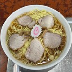 赤坂味一 - 大盛チャーシューメンマラーメン 1300円 メンマは別皿