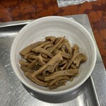赤坂味一 - メンマ（別皿提供）