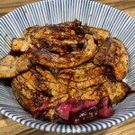 豚や - 神威豚の豚丼1,220円