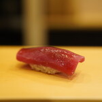鮨駒 - 赤身漬け