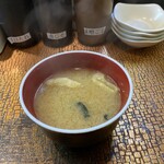 ステーキの志摩 - お味噌汁