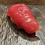 SUSHI TOKYO TEN、 - 赤身の漬け