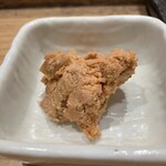 SUSHI TOKYO TEN、 - あん肝とうりの奈良漬け