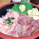 えちぜん - マグロのブツとネギトロ