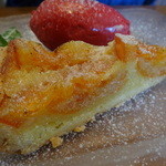 フォセッタ - 愛媛産ブラッドオレンジのタルト・フランボワーズのソルべの