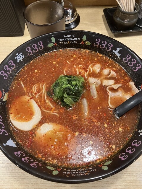 元祖トマトラーメン 三味 キャナルシティ博多ラーメンスタジアム