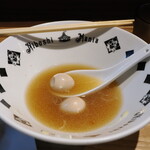 NIBOSHI MANIA - 銀鱗煮干睦月神楽のスープ