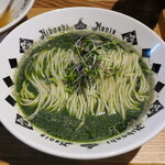 NIBOSHI MANIA - ニラ煮干ソバ950円