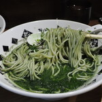 NIBOSHI MANIA - ニラ煮干ソバの麺