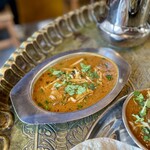 スパイス・ツリー - 今季2回目となる、冬のスペシャリテ、牡蠣と柚子と味噌！でっかい牡蠣ゴロゴロ入っていて、トマトベースのソースに柚子の香りと酸味が特徴　この酸味と牡蠣が素晴らしくマッチ