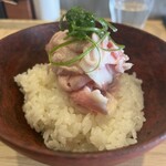 らーめんMAIKAGURA - ローストポークご飯。是非食べて！