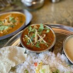 スパイス・ツリー - マトンと青唐辛子　今回も中々の辛味の強さ！