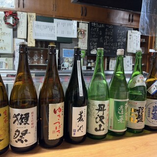 神奈川の地酒◆獺祭系「丹沢山」や辛口「残草蓬莱」を気軽に堪能