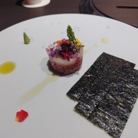 佐賀牛 Sagaya 銀座 - 佐賀牛の昆布〆タルタル