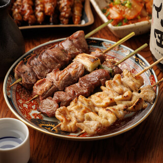 《一本88円》備長炭で焼き上げた自慢の串焼きをご堪能ください