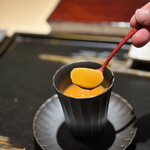 銀座焼とり 京丹波 - 茶碗蒸し