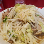 ラーメン二郎 - ヤサイ（そのまま）