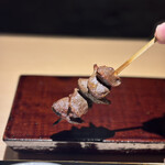 銀座焼とり 京丹波 - 砂ぎも