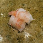 神田錦町 鮨たか晴 - 牡丹海老