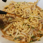 ラーメン二郎 - 赤酢投入～♪