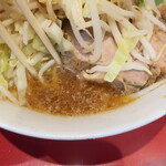 ラーメン二郎 - スープ