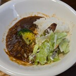 キッチン ブルー グローブ - サラダもワンプレート