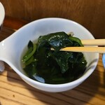 キッチン ブルー グローブ - 具沢山な、ほうれん草スープ