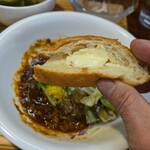 キッチン ブルー グローブ - パンでいただき