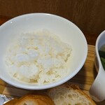 キッチン ブルー グローブ - ご飯ほサービスです、いつもありがとう