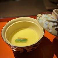 一石三鳥 別邸 - 聖護院蕪 玉地蒸し 芹 生姜
