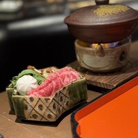 一石三鳥 別邸 - 別邸限定すき焼き鍋