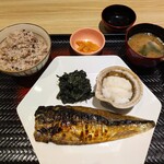 大戸屋 - 料理写真:サバの炭火焼き定食