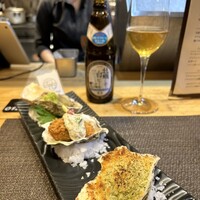 四ツ橋・新町 牡蠣と肉たらしビストロAKIRA - 