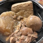 居酒屋 鳴門屋 - 大根、厚揚げ、卵、ほろほろした肉︎♥酒進む笑