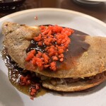 居酒屋 鳴門屋 - あわ焼き500円  生地がモチモチ！