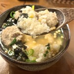 居酒屋 鳴門屋 - 鳴門の海茶漬け 600円   つみれウマウマ♥